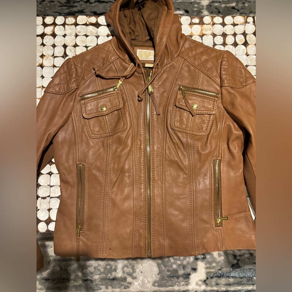 Michael Kors Leather Jacket